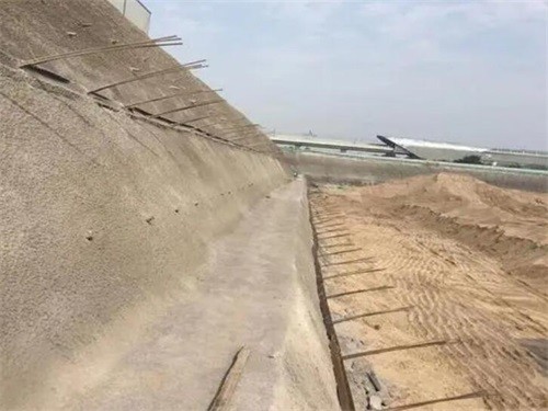 平邑河道边坡加固